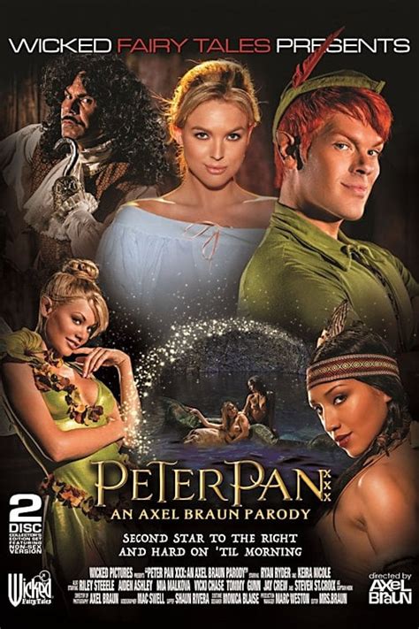 Legendary director Axel Braun puts his sexy spin on the timeless story of Peter Pan in the fourth Wicked Fairy Tales release. Take a magical trip to Neverland with Wendy, Tiger Lily, and two very mischievous mermaids as they help Peter fight the villainous Captain Hook and rescue Tinker Bell, played to perfection by Riley Steele.